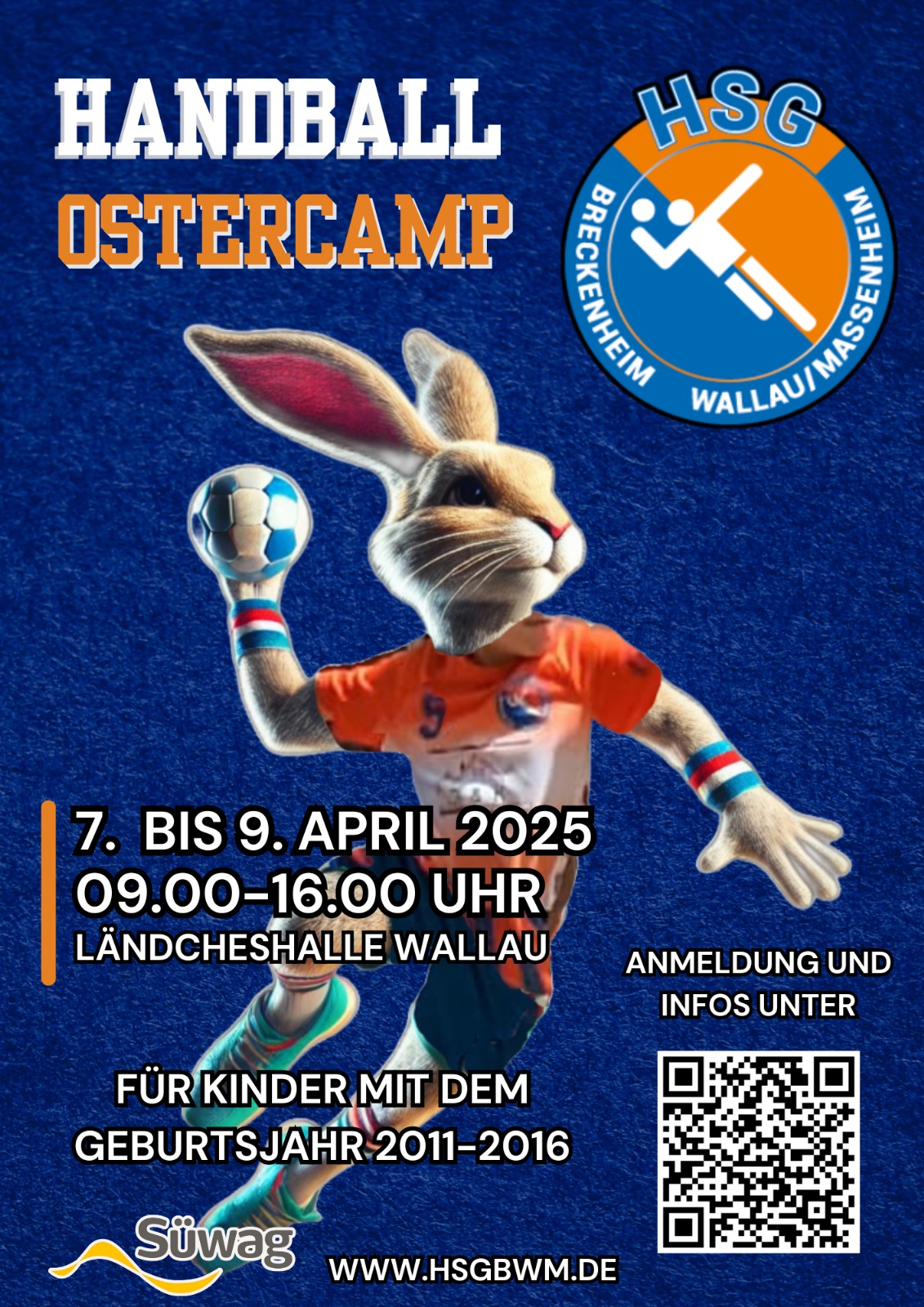 Mehr über den Artikel erfahren Handball Ostercamp 2025