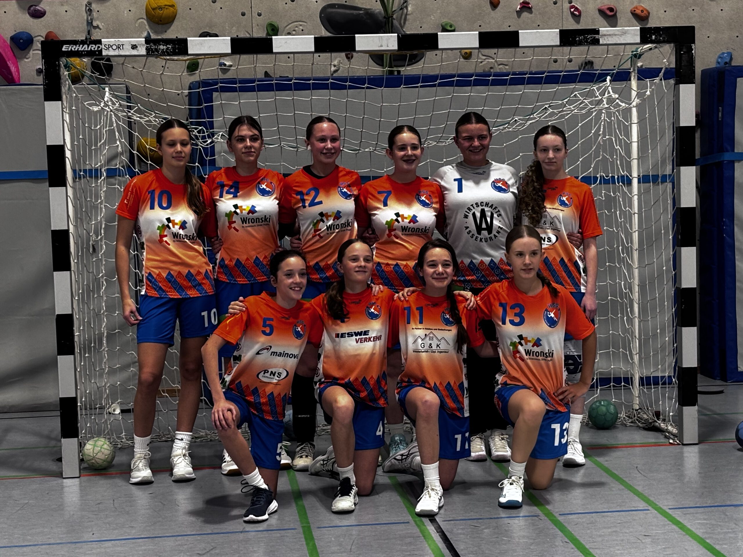 Du betrachtest gerade Unglückliche Niederlage für die weibliche C-Jugend gegen HSG Main-Nidda