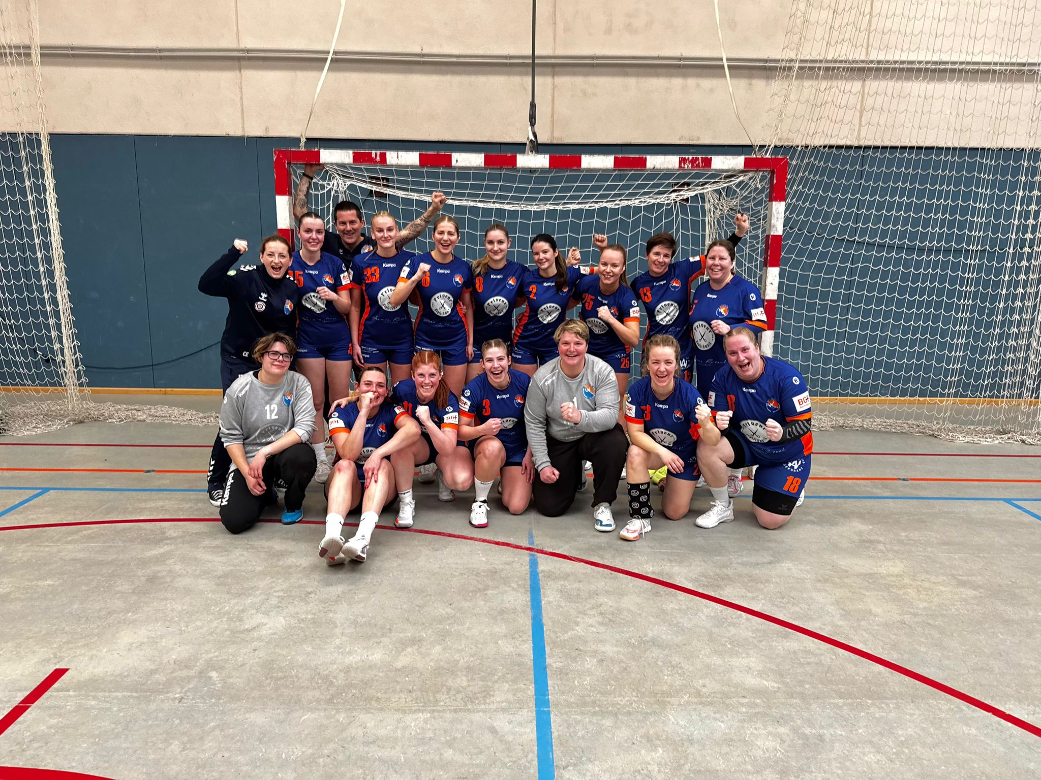 Du betrachtest gerade Erster Sieg des Jahres der HSG Damen