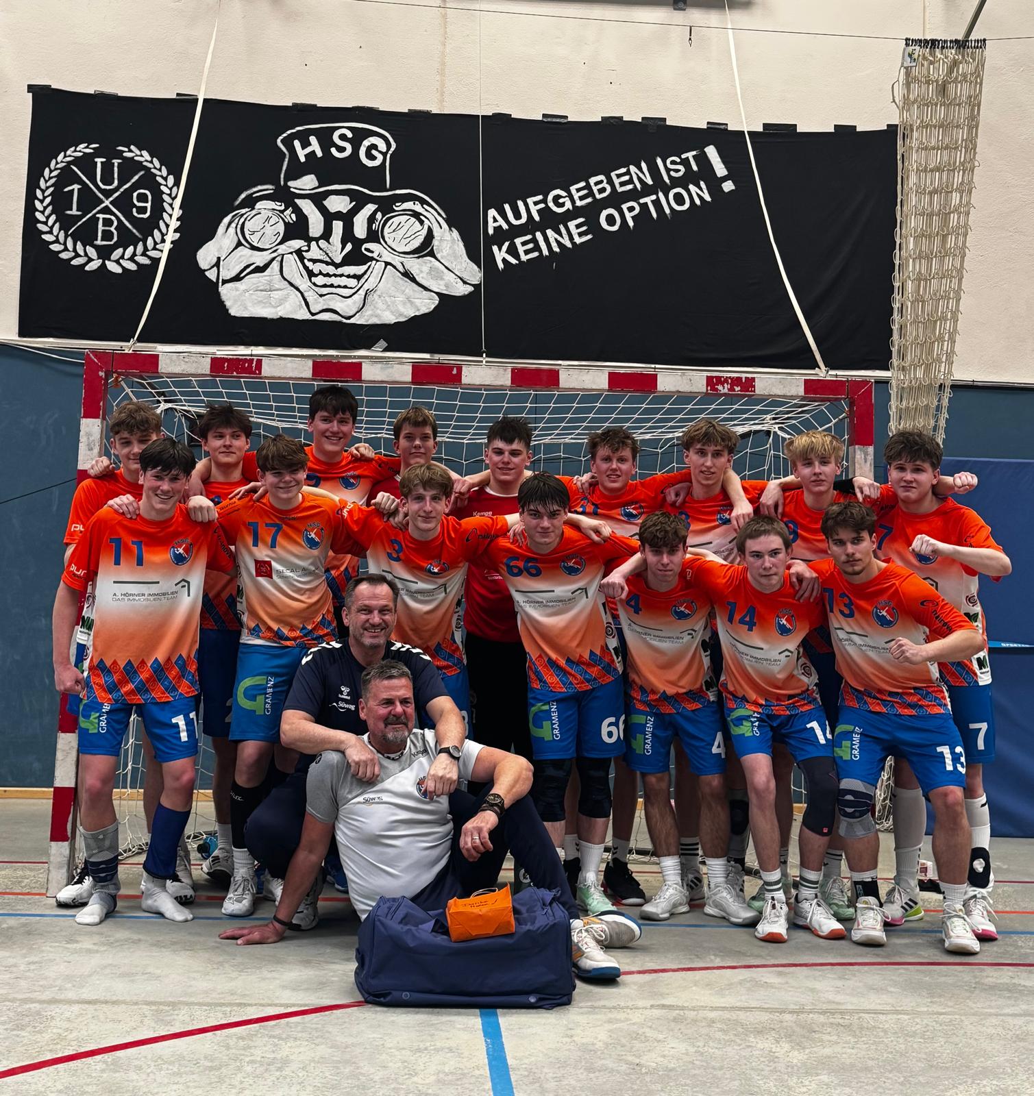 Du betrachtest gerade Knapp verpasst, aber stolz: Männliche A-Jugend holt Vize-Meisterschaft