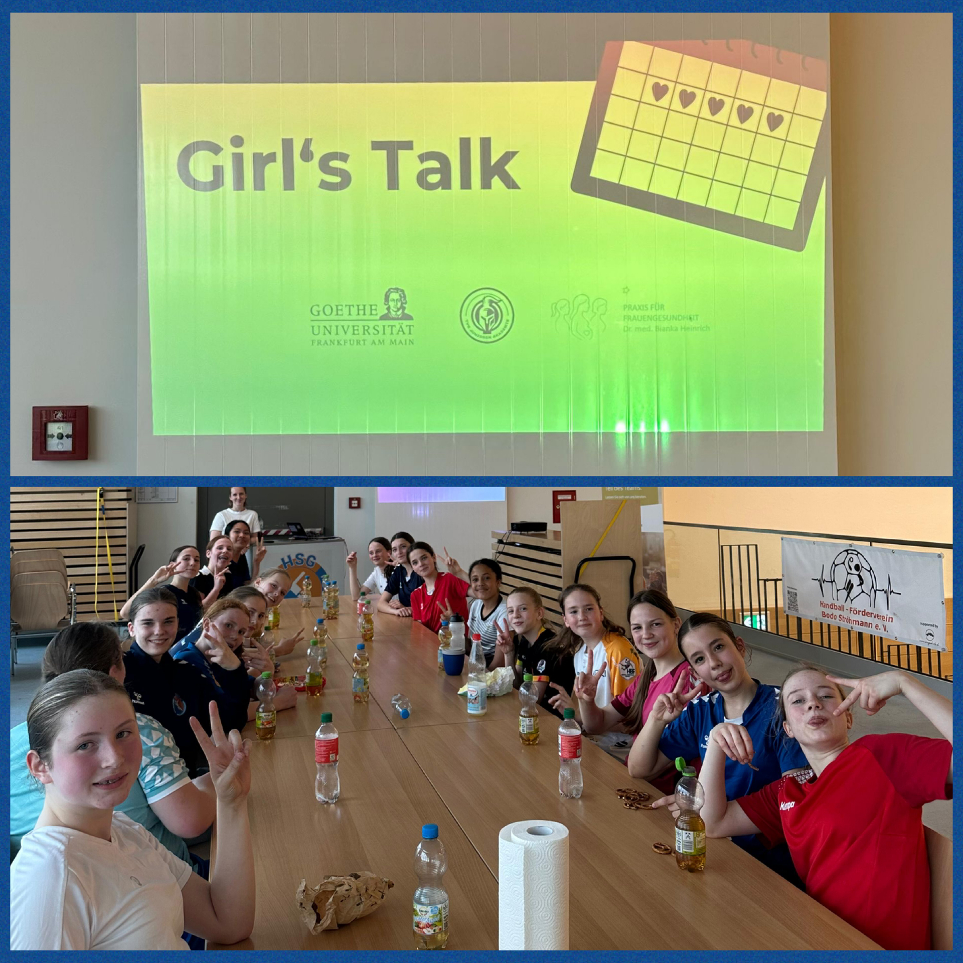 Du betrachtest gerade Interessanter Austausch beim „Girls Talk“ der C-Jugend-Mädels