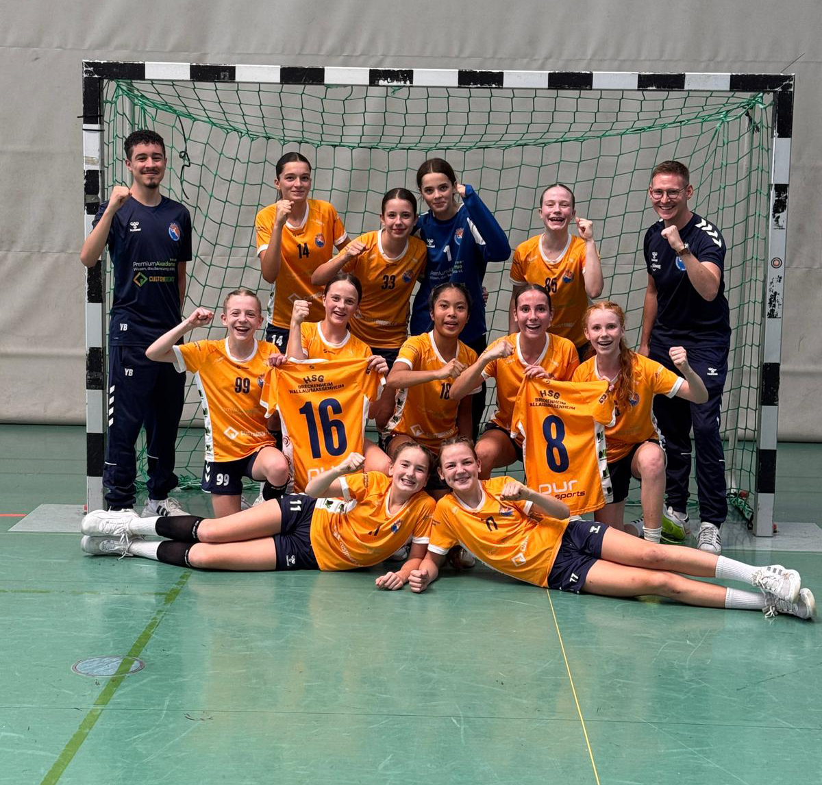 Du betrachtest gerade 🤾‍♂️Weibliche C-Jugend entführt Turniersieg am Vogelsberg 🤾‍♂️